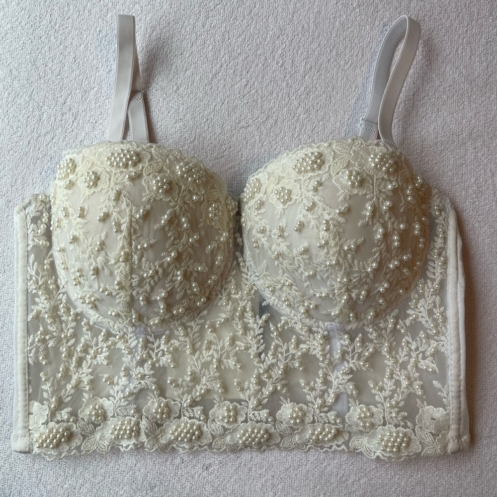 Pearl Bustier Top